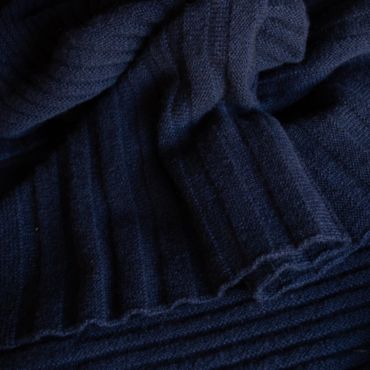 Cathedral York Navy Blue Cashmere Blanket Wrap | The Travelwrap Company